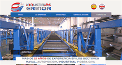 Desktop Screenshot of industriaserinor.com